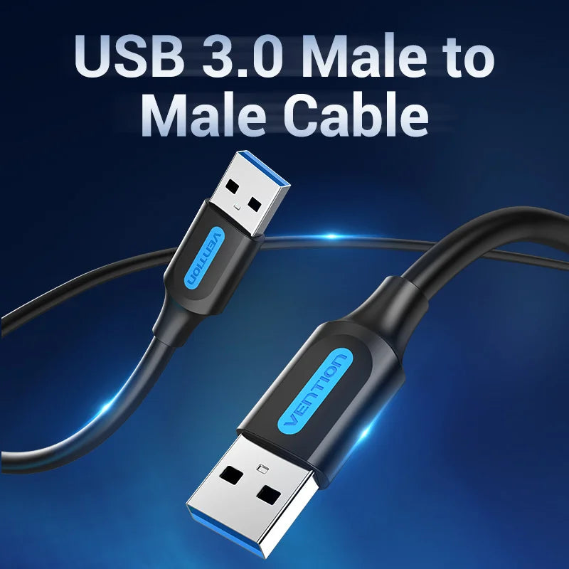 Câble Extension USB Mâle/Mâle Vention 2.0/3.0 - 0,25/3M