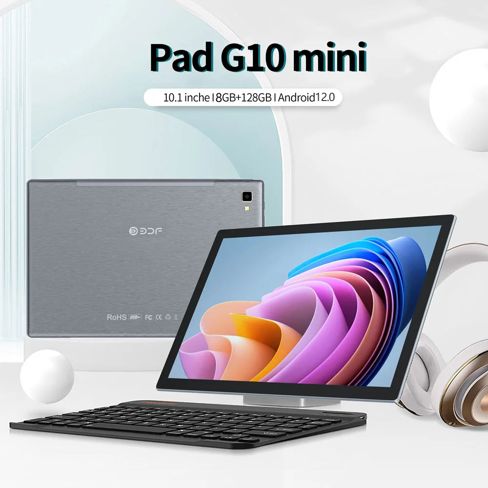 Tablette Android 10.1" Octa Core 8 Go RAM 128 Go 4G LTE Double SIM
