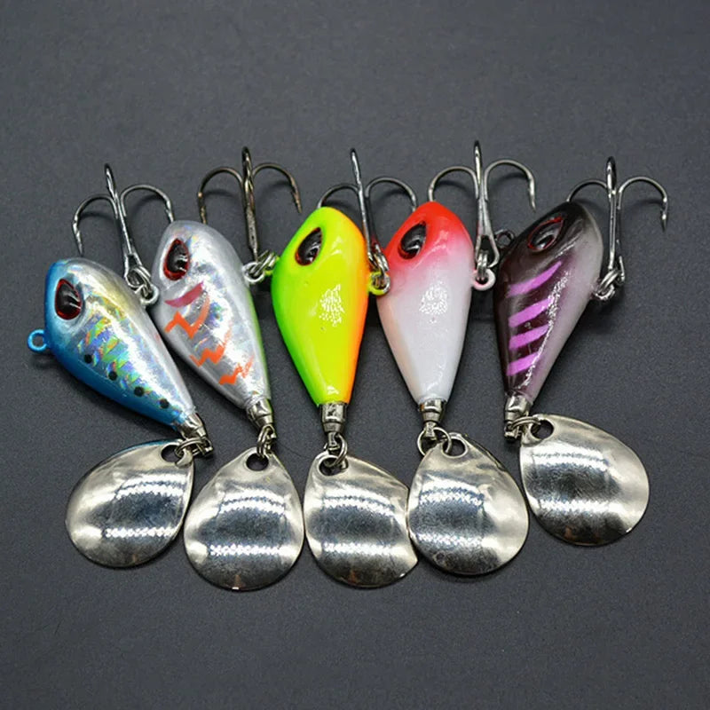 Leurre de Pêche Mini Vib Métal 6g-25g - Cuillère avec Cuiller