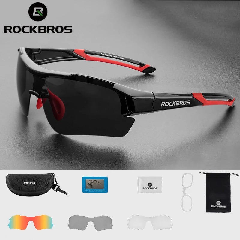 Lunettes Polarisées RockBros pour Vélo Homme - Sports Route et MTB