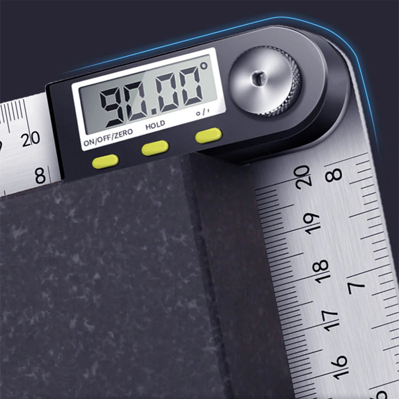 Rapporteur Digital Inox 300 mm - Goniomètre Électronique de Précision