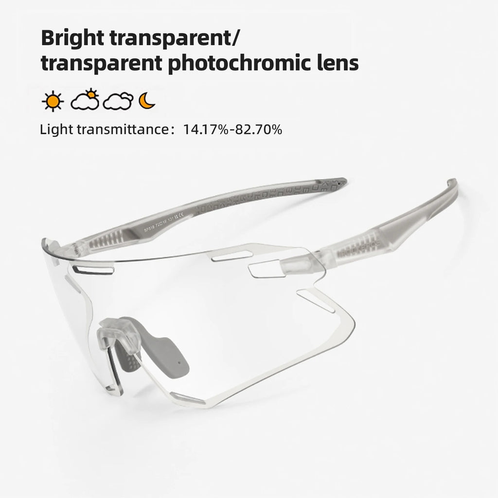 Lunettes Photochromiques RockBros pour Vélo Homme - Sports Outdoor