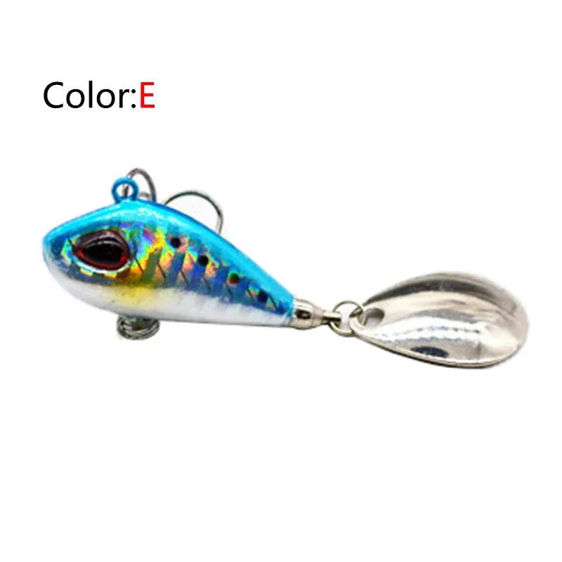 Leurre de Pêche Mini Vib Métal 6g-25g - Cuillère avec Cuiller
