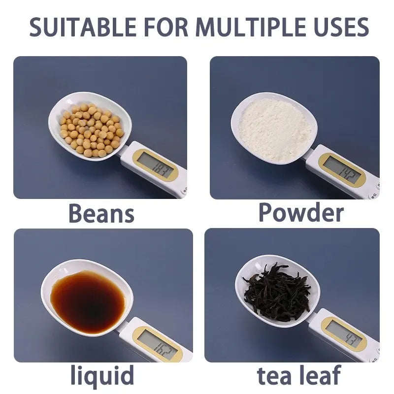 Balance de Cuisine Numérique 500g / 0.1g avec Cuillère Doseuse