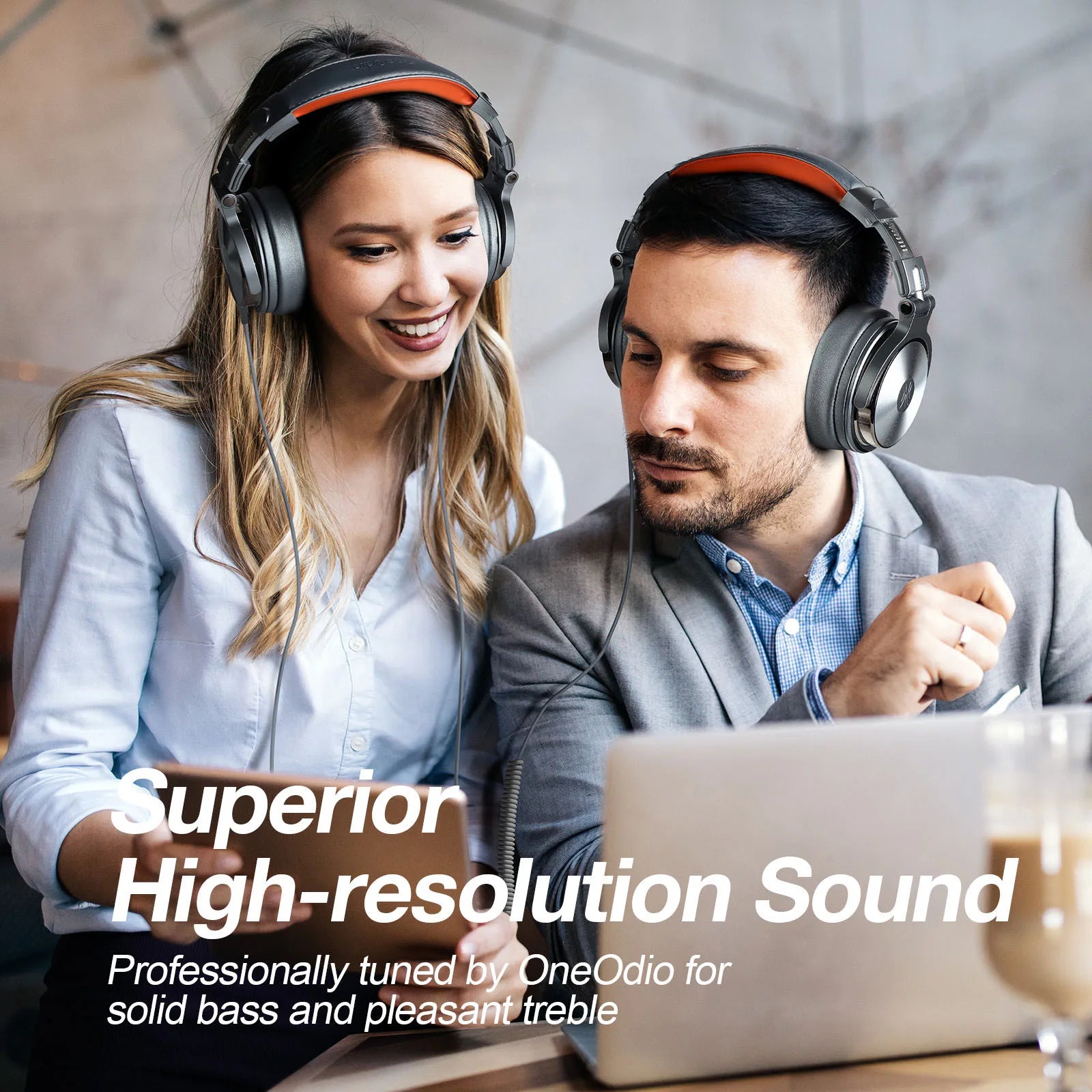 Casque OneOdio Foldable Over-Ear Filaire - Studio Pro pour PC/Téléphone