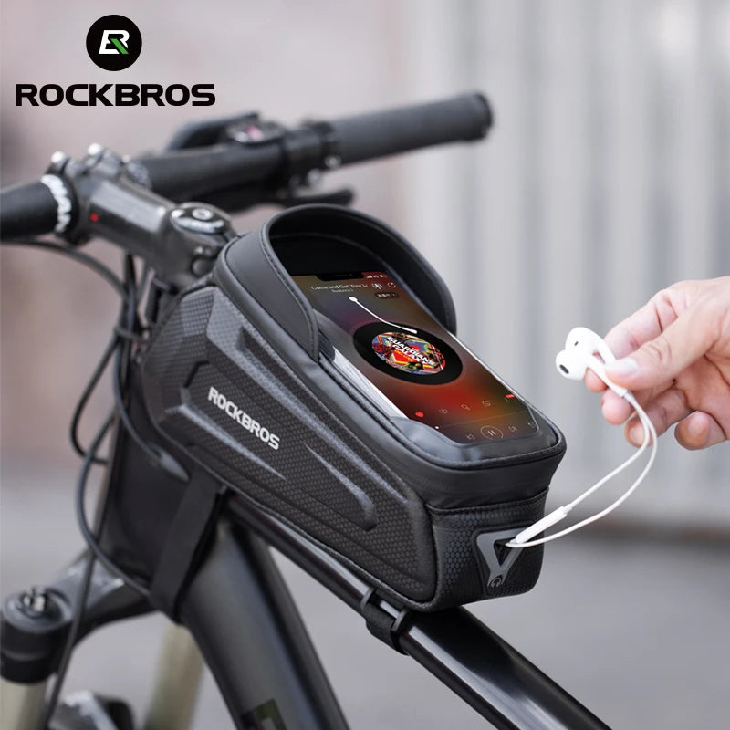 Sacoche Vélo Étanche Touchscreen RockBros - Top Tube Cadre MTB