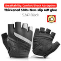 Gants Vélo Demi-Doigts RockBros - Anti-Choc et Respirants Route/MTB