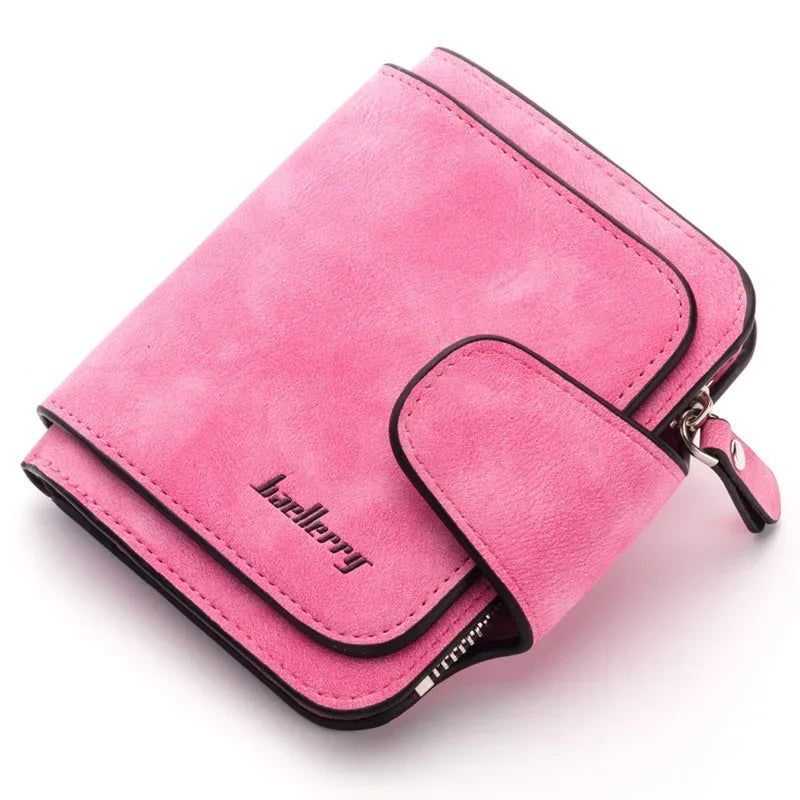 Portefeuille Femme Cuir Grande Capacité - Multi-Cartes et Poche Monnaie