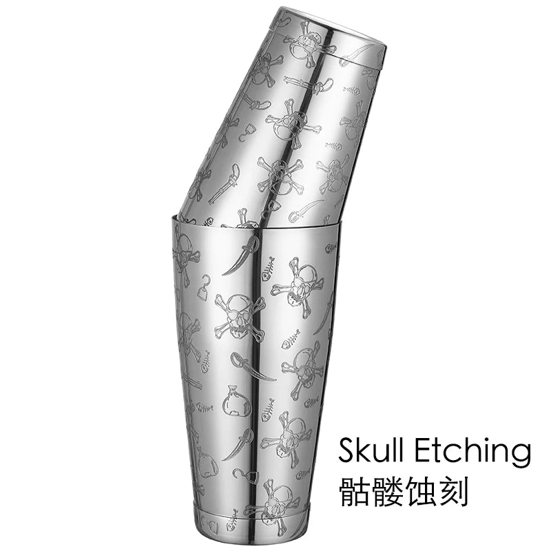 Shaker à Cocktail Boston 2 Pièces 18oz + 25oz - Professionnel Barman