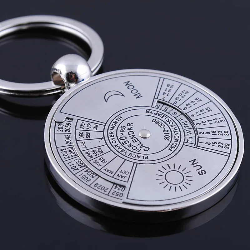 Porte-Clés Calendrier Perpétuel 50 Ans + Décapsuleur - Astrologie