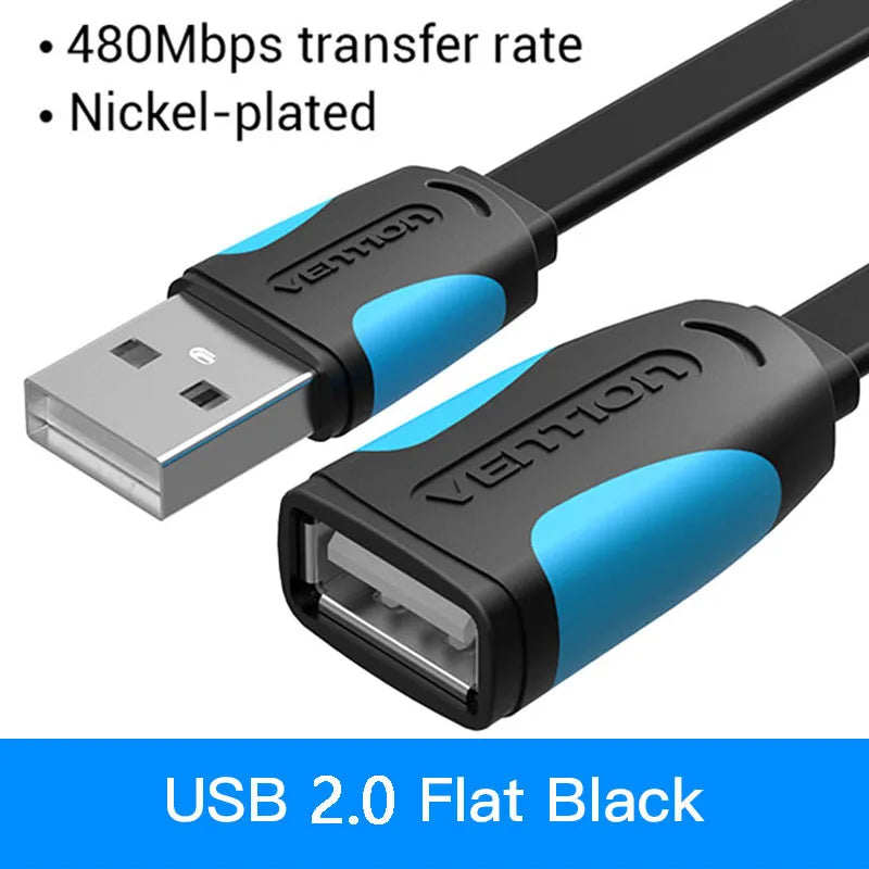 Câble Extension USB 3.0 Vention Mâle/Femelle - Haute Vitesse