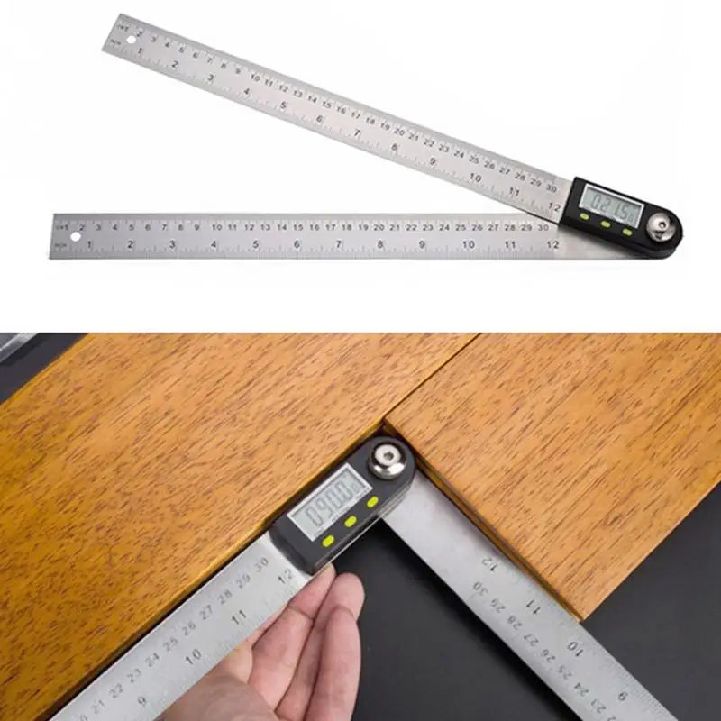 Rapporteur Digital Inox 300 mm - Goniomètre Électronique de Précision