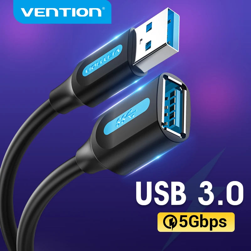 Câble Extension USB 3.0 Mâle/Femelle Vention - Données et Charge