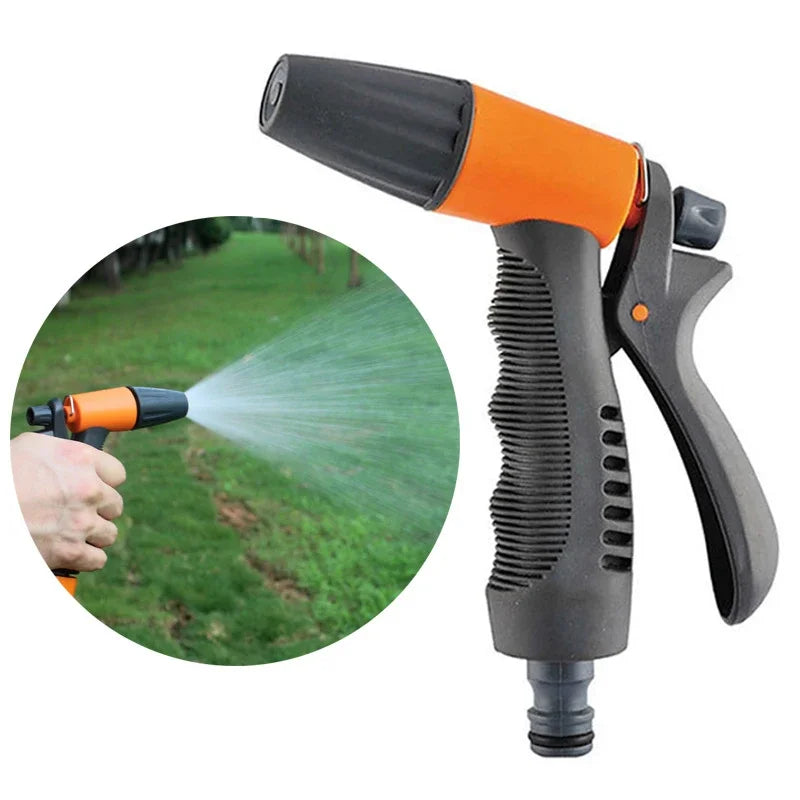 Pistolet d'Arrosage 2 Jets pour Tuyau - Voiture, Jardin, Nettoyage