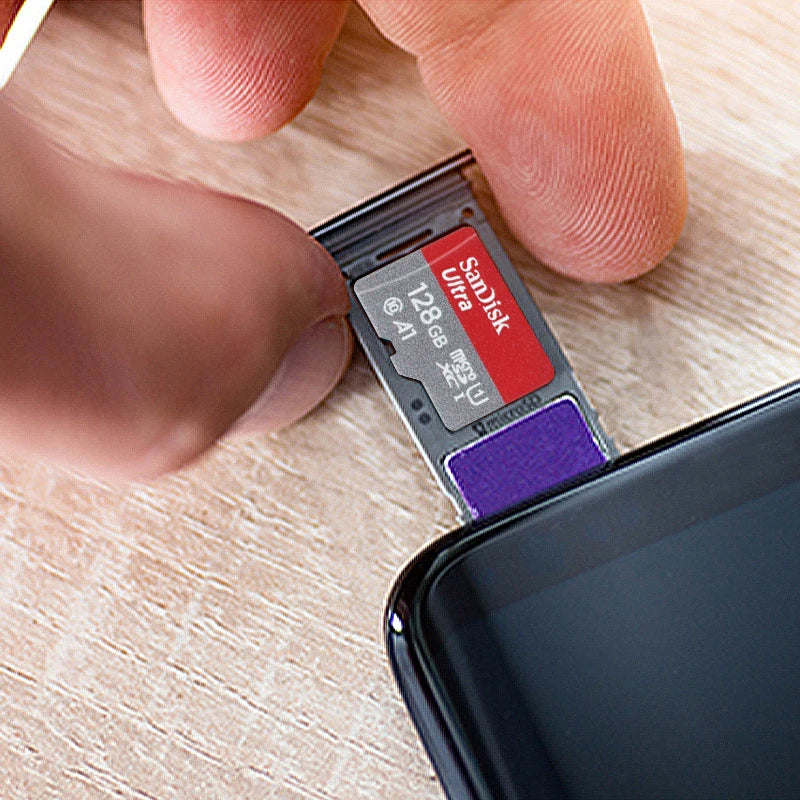 Carte MicroSD SanDisk Originale 32 Go à 1 To - Jusqu'à 150 Mo/s A1 C10