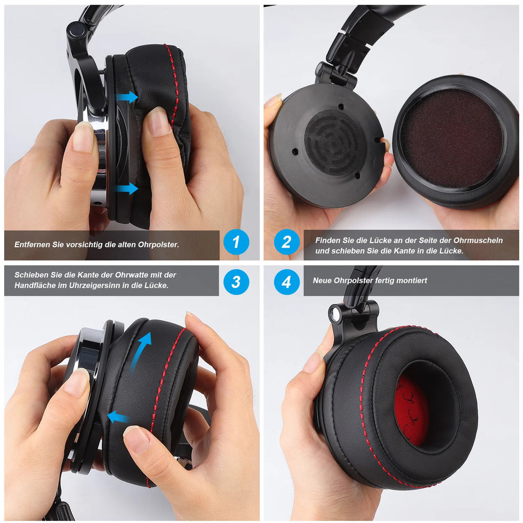 Coussinets Remplacement pour Casque OneOdio Pro 10/30/50 - Confort et Qualité