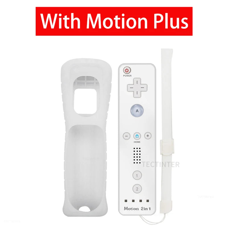 Manette 2-en-1 sans Fil pour Nintendo Wii - Gamepad avec Motion Plus