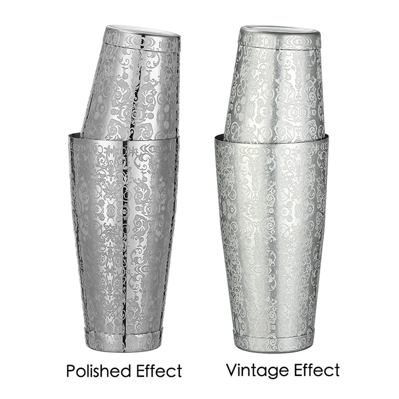 Shaker à Cocktail Boston 2 Pièces 18oz + 25oz - Professionnel Barman
