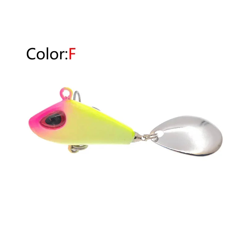 Leurre de Pêche Mini Vib Métal 6g-25g - Cuillère avec Cuiller