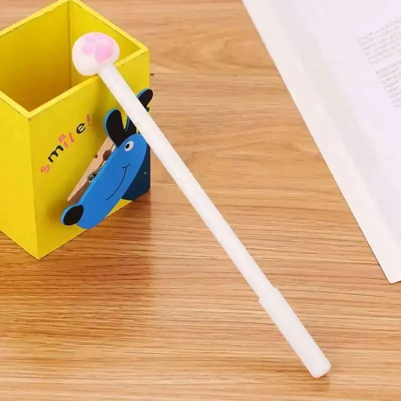 Stylo Kawaii Patte de Chat Cartoon - Fournitures Scolaires et Bureau Mignonnes