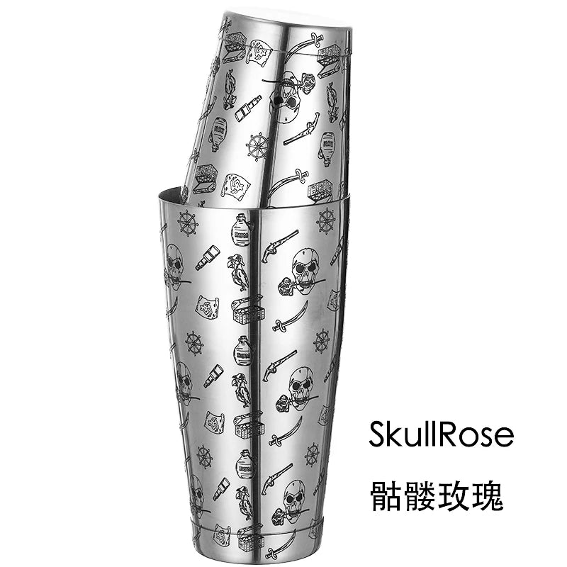 Shaker à Cocktail Boston 2 Pièces 18oz + 25oz - Professionnel Barman