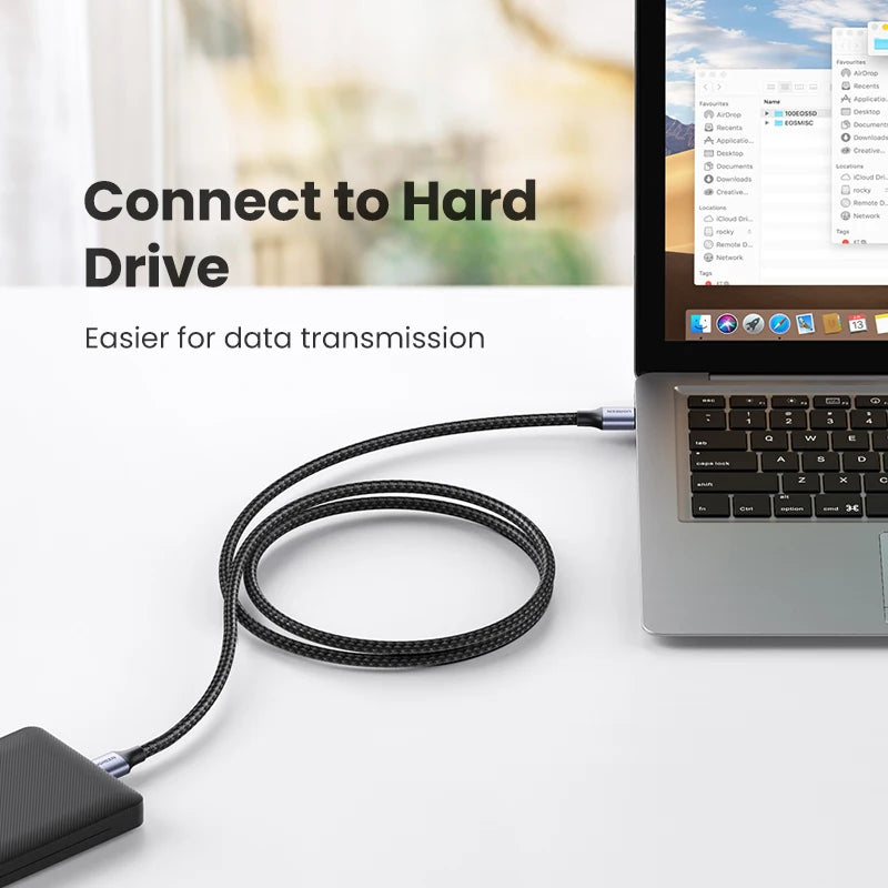 Câble Extension USB Type A Mâle/Mâle UGREEN 3.0/2.0 - Transfert Données