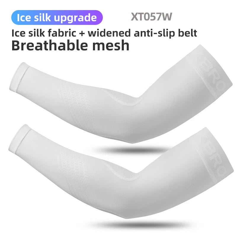Manchettes Bras de Sport Glace - Refroidissantes pour Course et Basketball