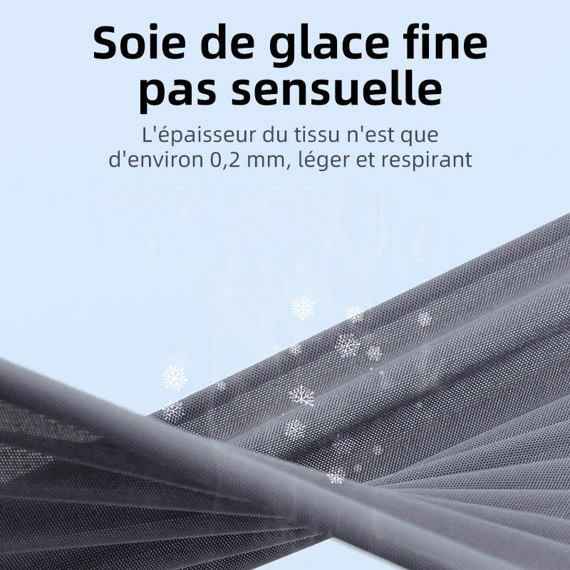 Manchettes Bras de Sport Glace - Refroidissantes pour Course et Basketball