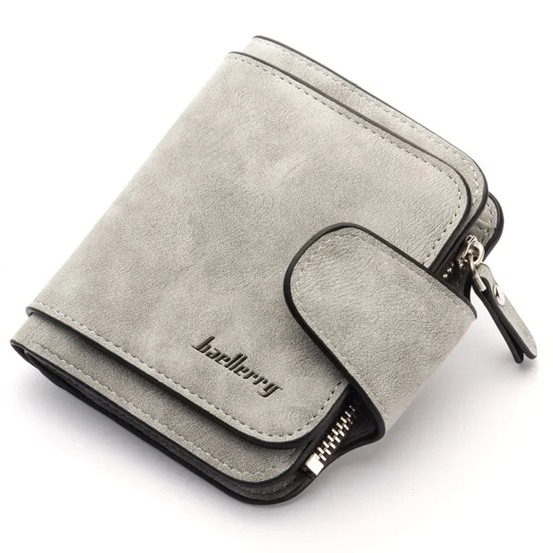 Portefeuille Femme Cuir Grande Capacité - Multi-Cartes et Poche Monnaie