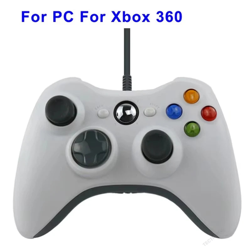 Manette Filaire Xbox 360 / PC - Contrôleur Gamepad USB Classique