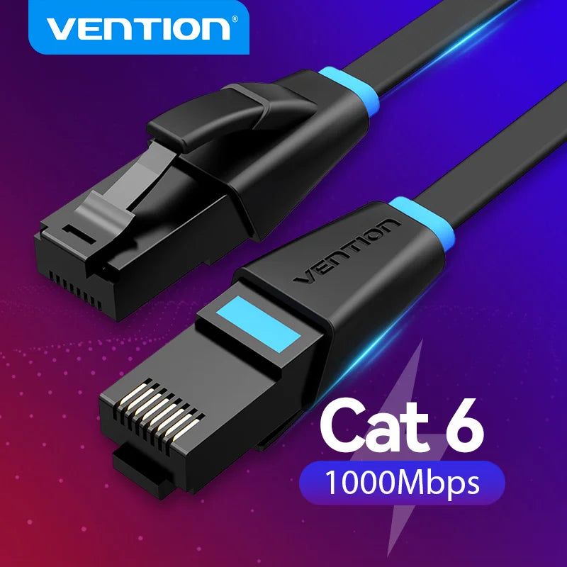 Câble Ethernet Cat6 UTP RJ45 Vention - Réseau Haut Débit 10m/15m